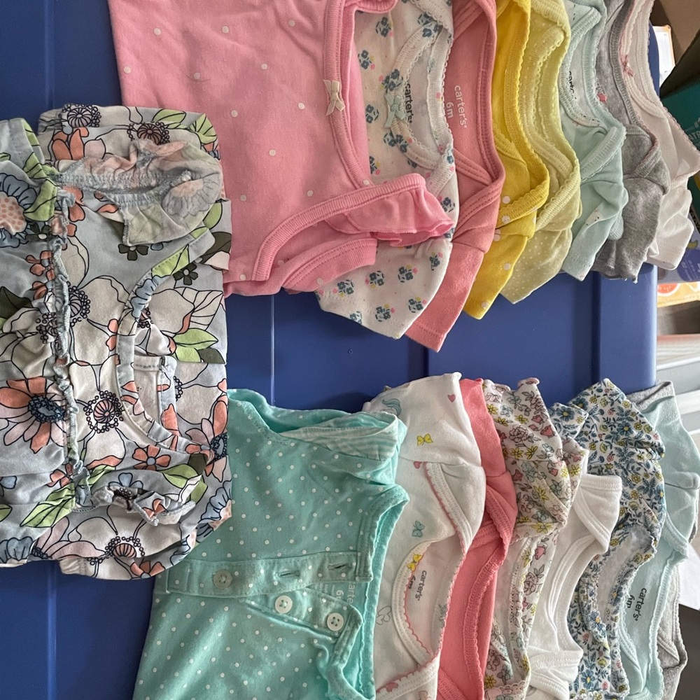 6 month onesies